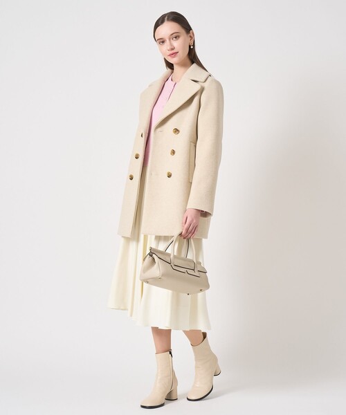 ANAYI（アナイ） ピーコート pコート ラムウールビーバーPコート