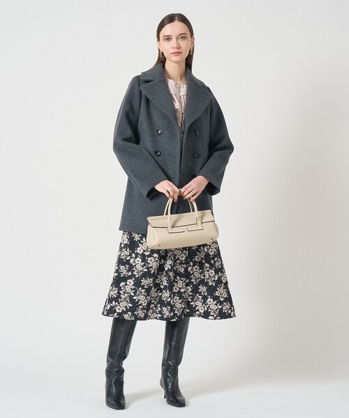 ANAYI（アナイ） ピーコート pコート ラムウールビーバーPコート