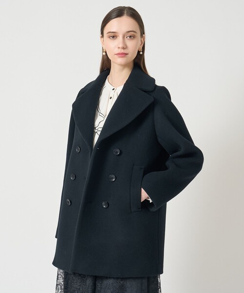 アナイ　ピーコート ANAYI（アナイ） ピーコート pコート ラムウールビーバーPコート