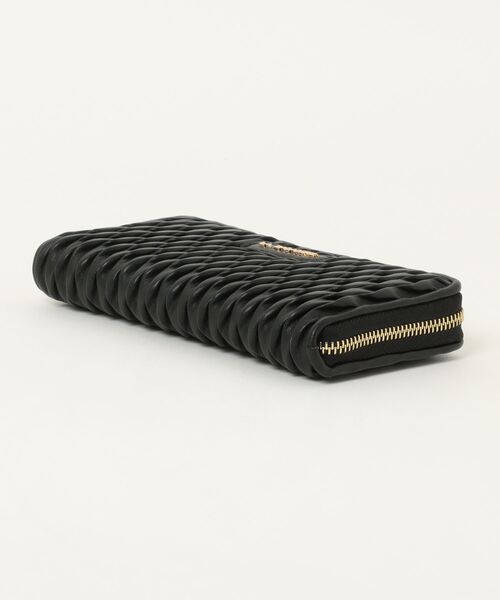 LA BAGAGERIE（ラバガジェリー） 長財布 財布 シープレザープリーツ 