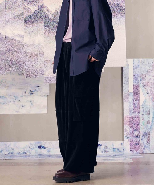 「MAISON SPECIAL」 カーゴパンツ 0 パープル メンズ_画像5