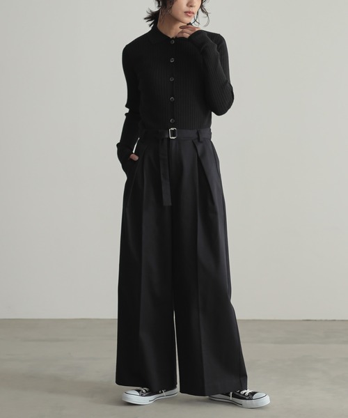「for/c」 チノパンツ L ベージュ レディース_画像3