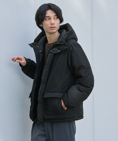 SPU（スプ） ダウンジャケット M チャコール メンズ : ZOZOTOWN Yahoo