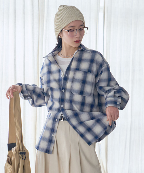Freak's Store チェックシャツ FREAK'S STORE（フリークスストア） シャツ 限定展開 リラックス