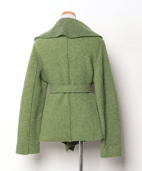 「MARTINO」 ジャケット 42 グリーン レディース_画像2