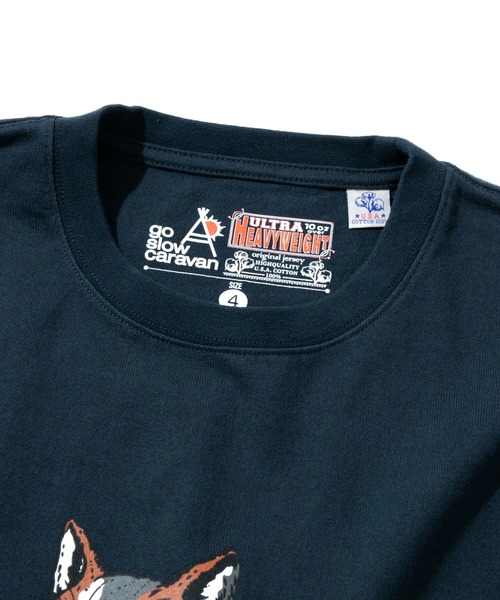 「go slow caravan」 長袖Tシャツ MEDIUM ホワイト メンズ_画像2