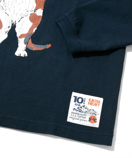 「go slow caravan」 長袖Tシャツ MEDIUM ホワイト メンズ_画像6