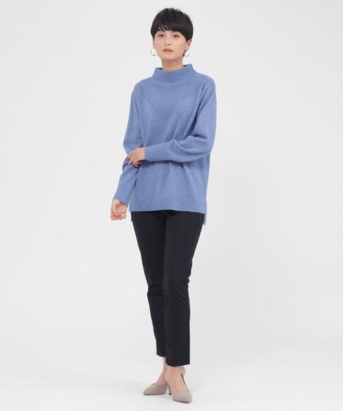 「EVEX by KRIZIA」 イージーパンツ 42 ブラック レディース_画像3