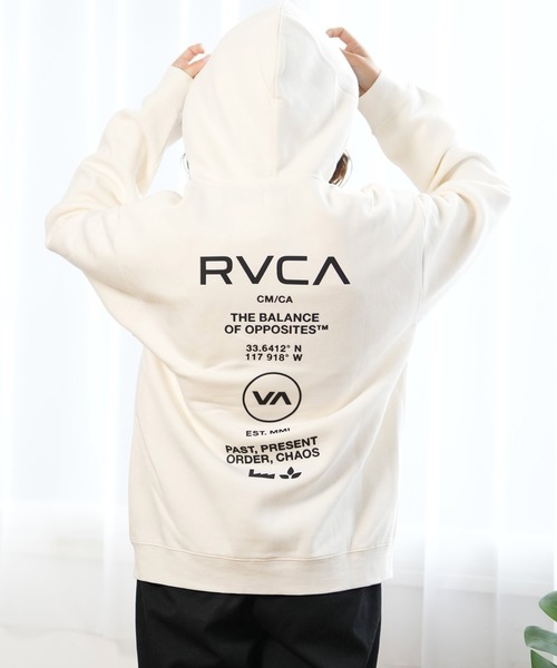 「RVCA」 ジップアップパーカー M ブラック レディース_画像5