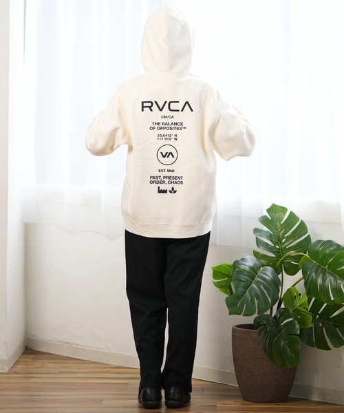 「RVCA」 ジップアップパーカー M ブラック レディース_画像7