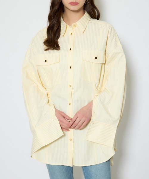 rienda ビックカラーシャツ新品 rienda（リエンダ）の「ビッグカラーシャツ（シャツ/ブラウス）」 - WEAR