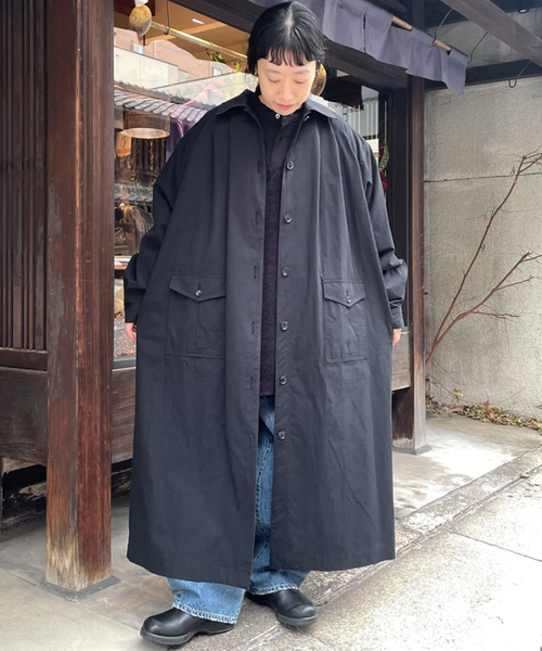 ジャーナルスタンダードLUXE ロングコート ウェザー スタンドカラーコート（その他アウター）｜JOURNAL STANDARD