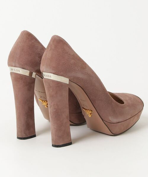 PRADA（プラダ） パンプス 37.5 ピンク レディース : ZOZOTOWN Yahoo