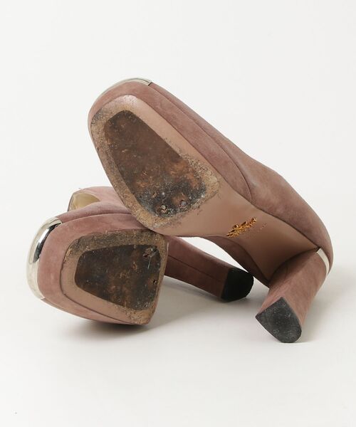 PRADA（プラダ） パンプス 37.5 ピンク レディース : ZOZOTOWN Yahoo