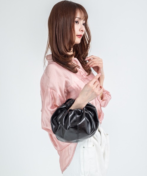 HELOYSE エロイーズ croissant shantung neo mini bag クロワッサン ネオ ミニバッグ H-259 KOKO KOKO