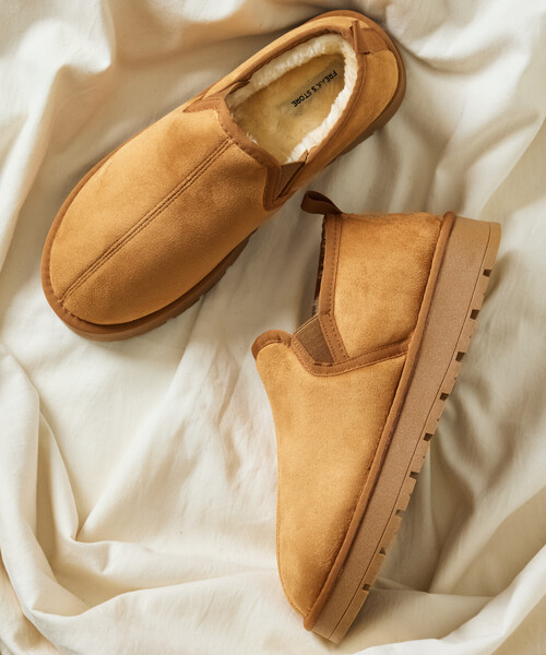 「FREAK'S STORE」 スリッポン 27.0cm ブラック メンズ_画像4