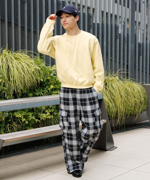RAGEBLUE（レイジブルー） カーゴパンツ Check Pattern Cargo Easy