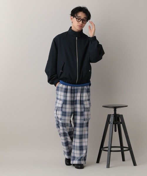 RAGEBLUE（レイジブルー） ワイドパンツ カーゴパンツ Check Pattern