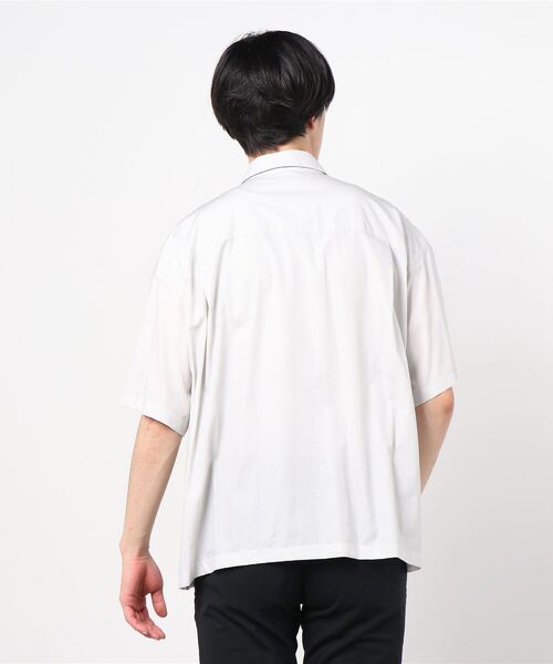 「DIET BUTCHER」 半袖シャツ SMALL サックスブルー メンズ_画像8