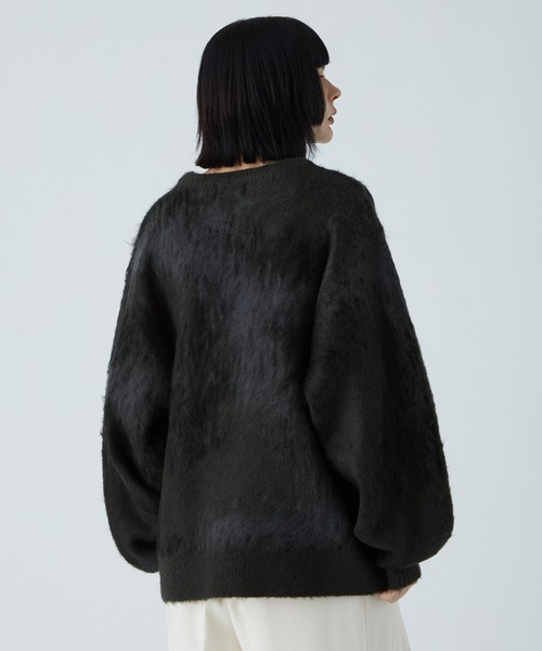 「VELNUS」 長袖ニット M ブルー メンズ_画像6