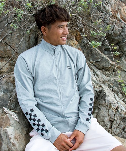 Quiksilver（クイックシルバー） ラッシュガード メンズ CHECKER ZIP