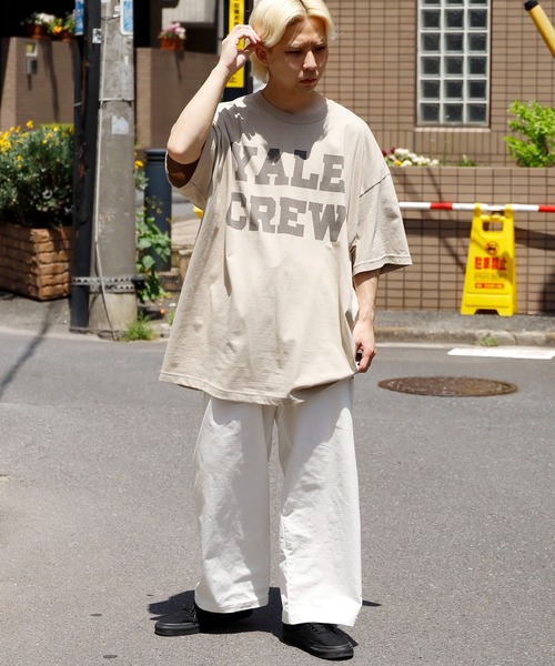 「ROOPTOKYO」 7分袖Tシャツ XX-LARGE ネイビー メンズ_画像6