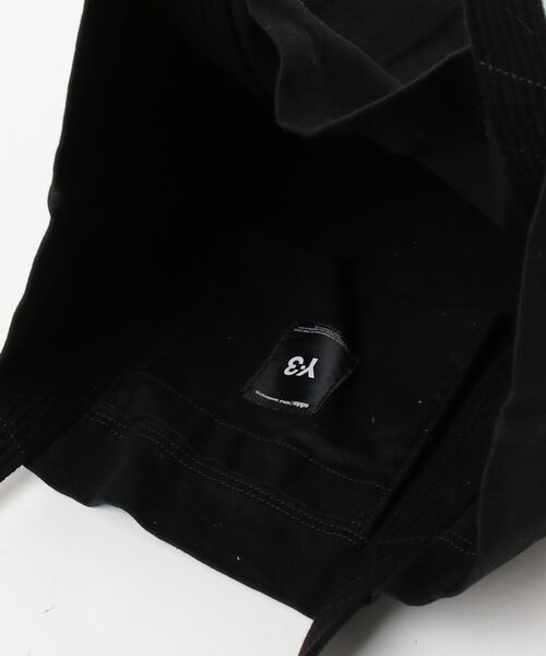 「Y-3」 トートバッグ ONE SIZE ブラック×ホワイト メンズ