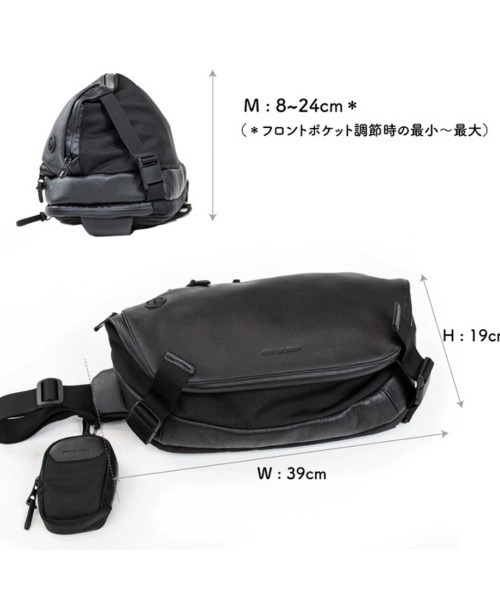 「BROSKI AND SUPPLY」 ショルダーバッグ FREE ブラック系その他 メンズ_画像7