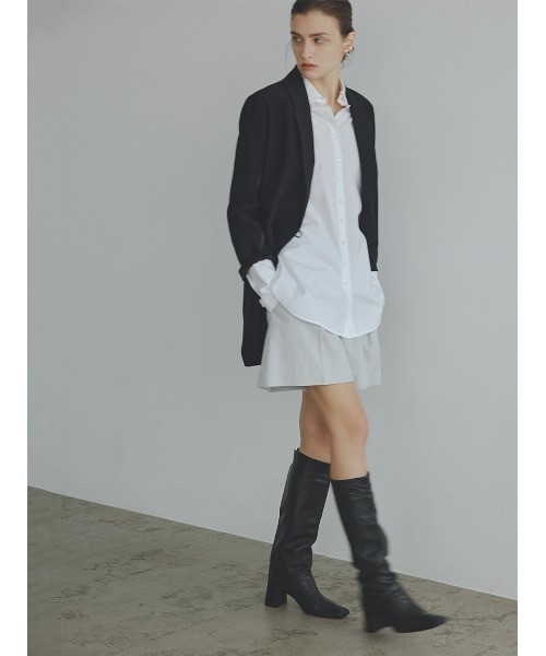 「styling/」 ハーフパンツ 1 ブラック レディースの画像
