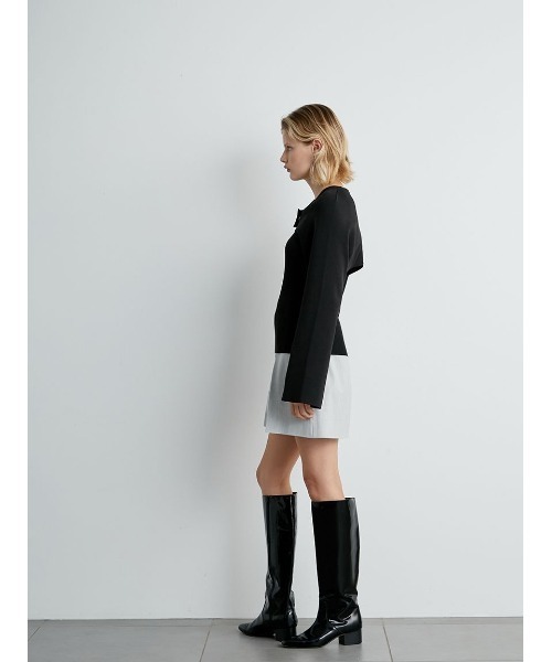 「styling/」 ハーフパンツ 1 ブラック レディースの画像
