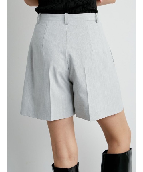 「styling/」 ハーフパンツ 1 ブラック レディースの画像