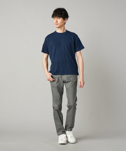 パンツ ドビーストレッチ パンツ メンズの画像
