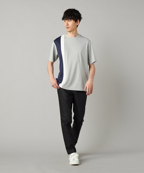 パンツ ドビーストレッチ パンツ メンズの画像