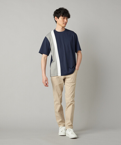 パンツ ドビーストレッチ パンツ メンズの画像