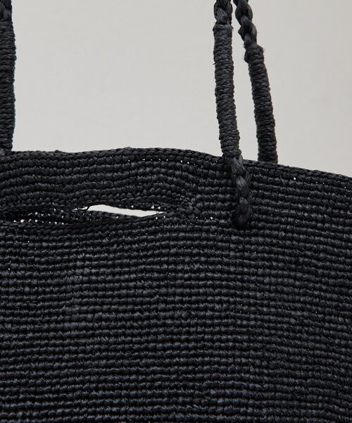 トートバッグ 「MIORA」ラフィア2WAYトート レディースの画像