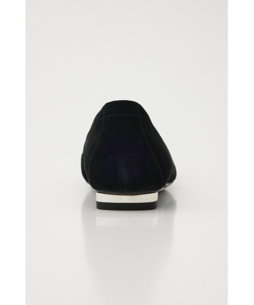 「STACCATO」 フラットパンプス 24.5cm グレイッシュベージュ レディース_画像5