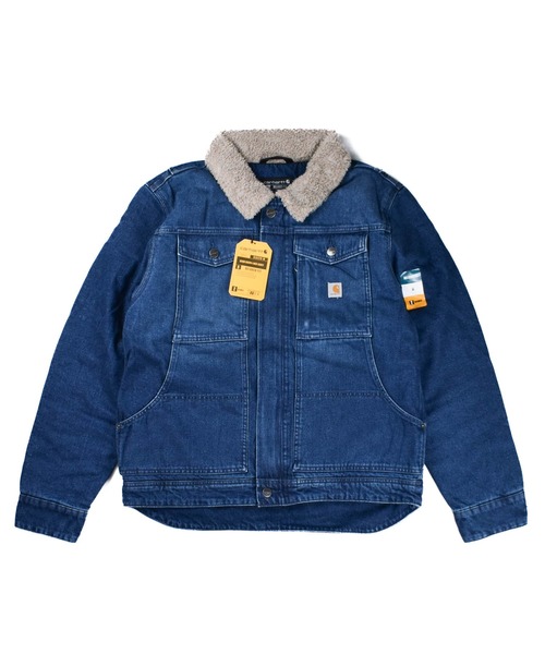carhartt ダークブルー デニムジャケット Carhartt（カーハート）の「Carhartt デニムジャケット（デニム