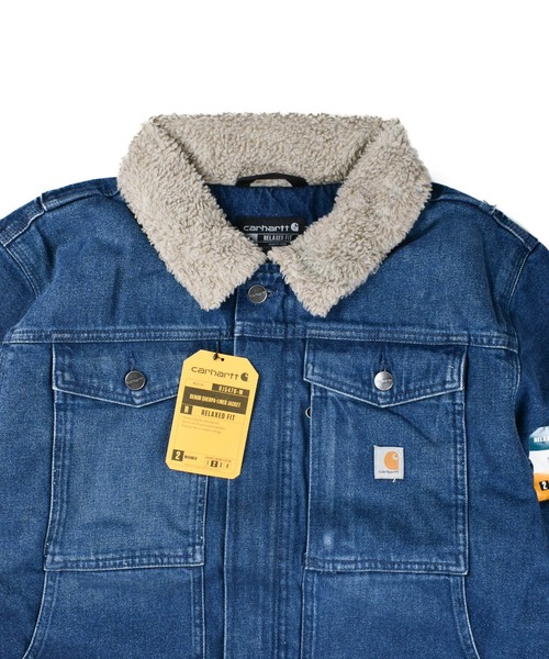 Carhartt（カーハート） デニムジャケット LARGE インディゴブルー