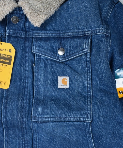 Carhartt（カーハート） デニムジャケット LARGE インディゴブルー