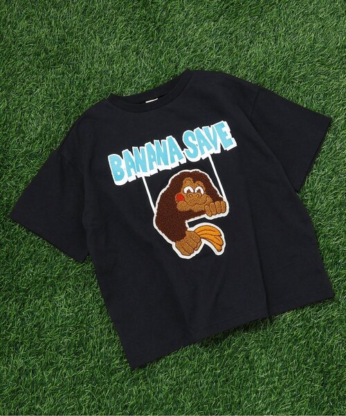BREEZE（ブリーズ） tシャツ 「リンク」アニマルサガラワッペン半袖T