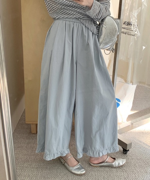 パンツ ハイウエストフリルパンツ レディース : ZOZOTOWN Yahoo!店