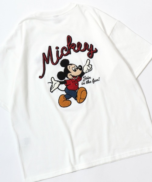 Disney（ディズニー） tシャツ キャラクターTシャツ ビッグシルエット