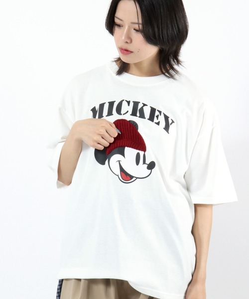 Disney（ディズニー） tシャツ 半袖 キャラクターTシャツ/ミッキー