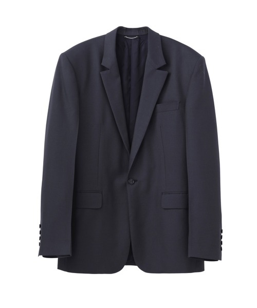 ジャケット テーラードジャケット WOOL DOBBY SINGLE BREASTED JACKET メンズの画像