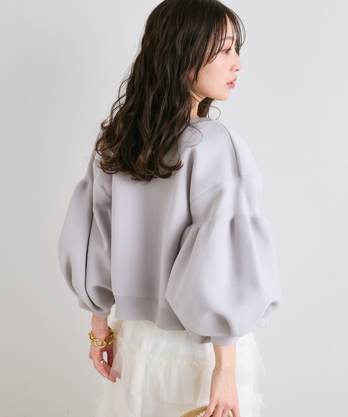 「La boutique BonBon」 ニットカーディガン FREE ライトグレー レディースの画像