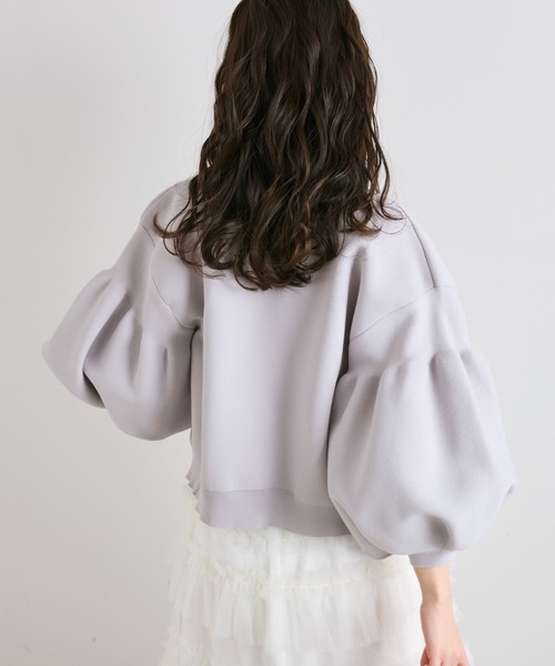 「La boutique BonBon」 ニットカーディガン FREE ライトグレー レディースの画像