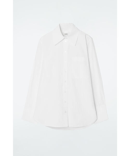 「COS」 長袖シャツ 40 ライトブルー レディース_画像9