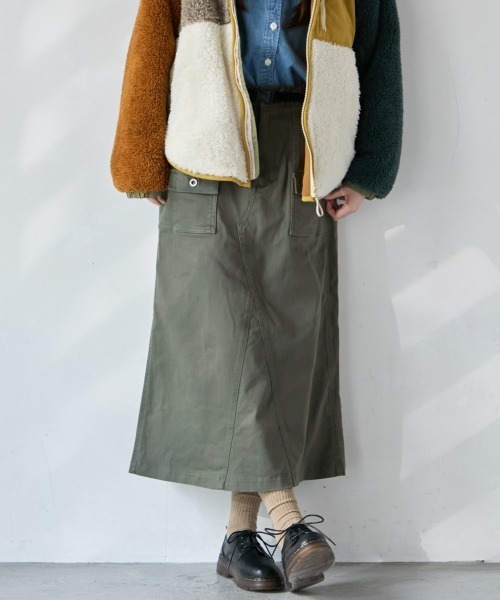 「KRIFF MAYER Lady's Collection」 ロングスカート MEDIUM ブラック レディース_画像3