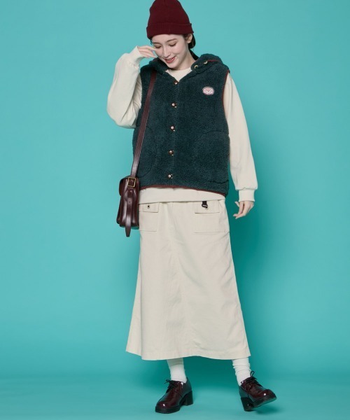 「KRIFF MAYER Lady's Collection」 ロングスカート MEDIUM ブラック レディース_画像5