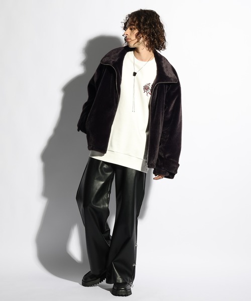 「HARE」 スラックス SMALL ブラック メンズの画像